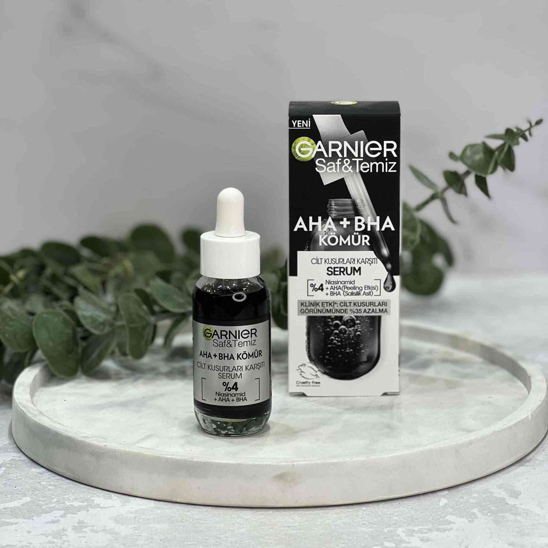 سرم زغال گارنیر اصل لایه بردار و برطرف کننده جوش