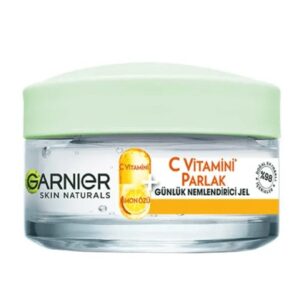 ژل کرم آبرسان ویتامین سی گارنیر garnier vitamin c gel cream با قابلیت شفاف کنندگی پوست