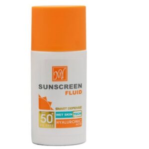 ضد آفتاب فلوییدی مای SPF 50 آبرسان و مناسب انواع پوست حجم 50 میل