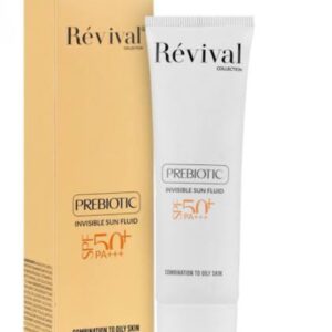 فلوئید ضد آفتاب پریبیوتیک SPF50 رویوال ; محافظی برای پوست های چرب